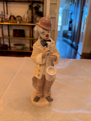 Lladro 5471 'Sad Sax'