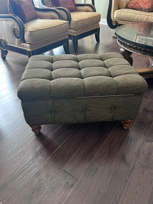 Upholstered Storage Ottoman