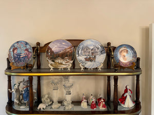4 Collector Plates Lot