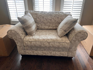 Oversized Upholstered Armchair