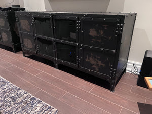 Restoration Hardware Style Industrial Tool Chest Media Console # 2