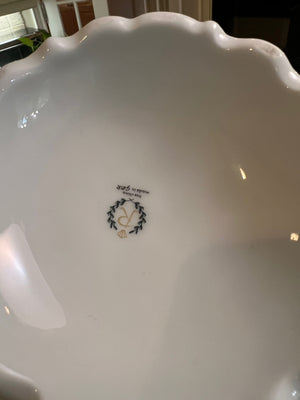 11pc Fine China Cake Plate and Serving Platter Lot