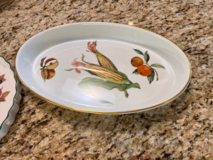 2pc Royal Worcester Evesham Lot
