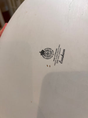 2pc Royal Worcester Evesham Lot