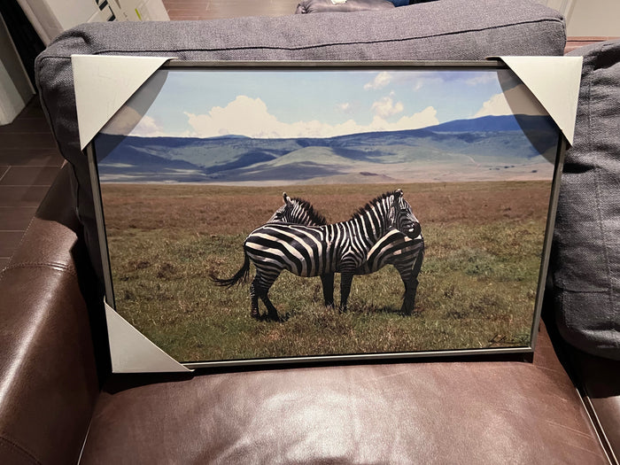 Original Framed Painting titled "Stripes" by Shannon Grell-Aird