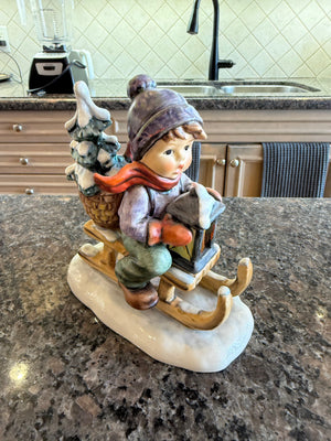 Goebel Hummel 'Riding into Christmas'