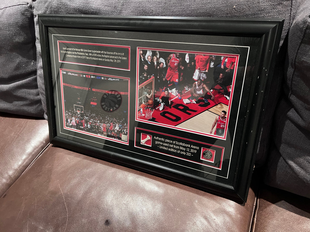 Toronto Raptors Limited Edition of 222 'Authentic Piece of Scotiabank ...