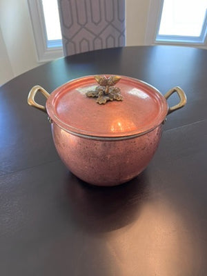 Ruffoni Copper Stockpot 7.5qt, The Historia Collection (*retail $700)