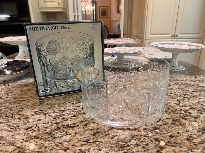 BRAND NEW Nuutajarvi Flora Bowl in Box