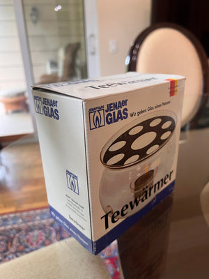 BRAND NEW Jenaer Glas Teewarmer in Box, Made in Germany