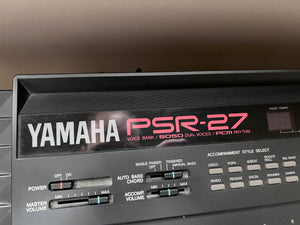 Yamaha PSR-27 Keyboard and Stand