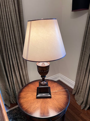 Pair of Wood Table Lamps