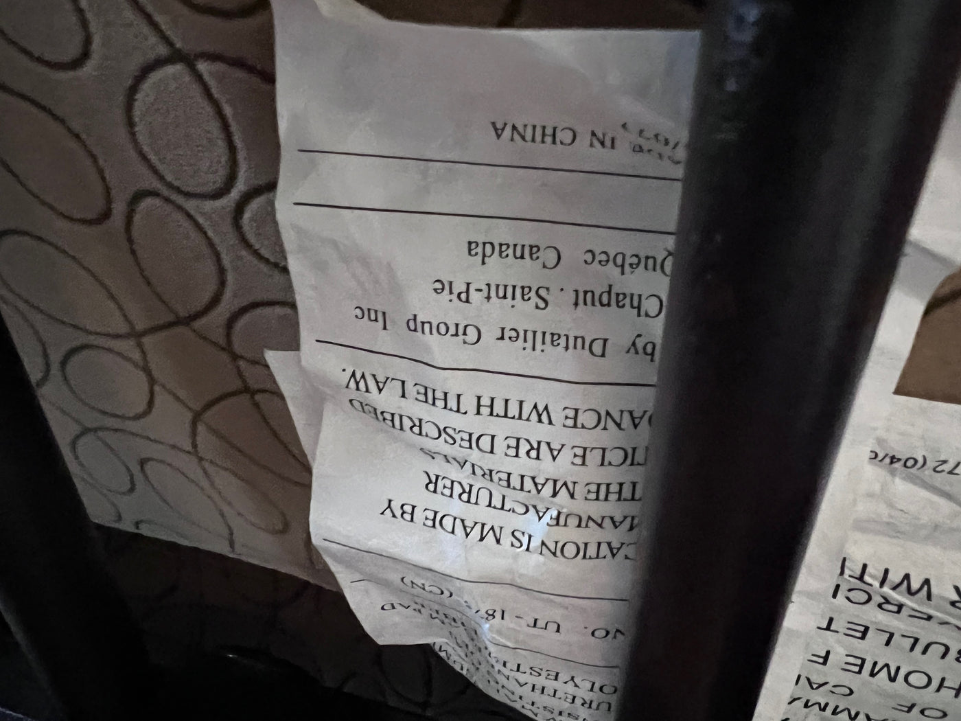 Dutailier Glider Chair – Sell My Stuff Canada Canada's Content