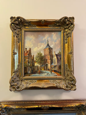 Oil Painting by B. Verhouten