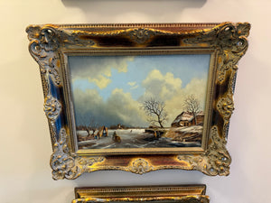 Oil Painting by B. Verhouten