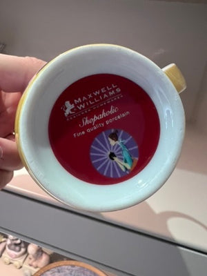 4 Maxwell Williams Shopoholic Mugs