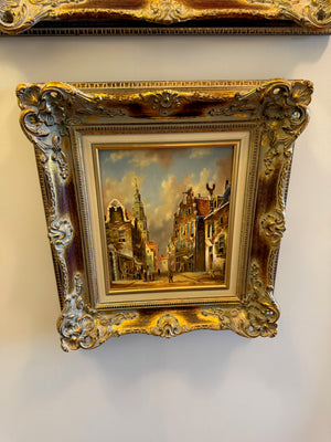 Oil Painting by B. Verhouten