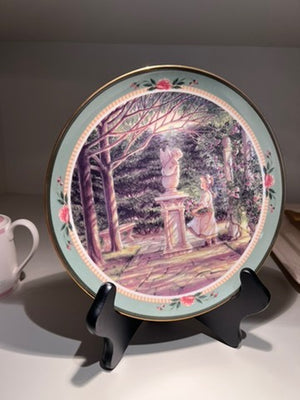 'Garden Angel' by Trisha Romance Collector Plate
