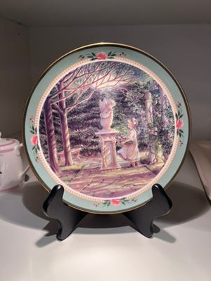 'Garden Angel' by Trisha Romance Collector Plate