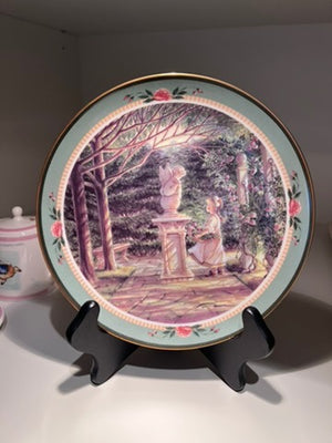 'Garden Angel' by Trisha Romance Collector Plate