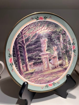 'Garden Angel' by Trisha Romance Collector Plate