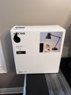 BRAND NEW IKEA HEKTAR Work lamp, dark gray (*retail $69.99)