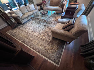 100% Wool Large Rug- 15ft x 12ft