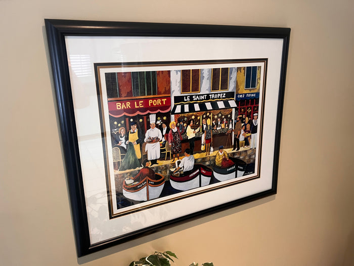 Guy Buffet 'St. Tropez' Print