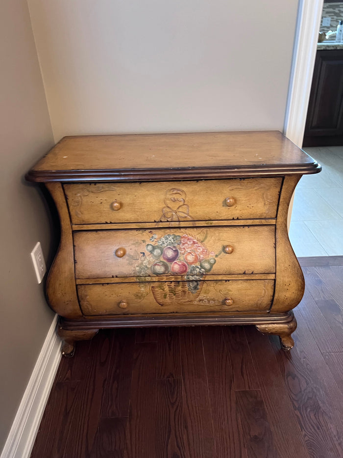 3 Drawer Painted Tub Chest
