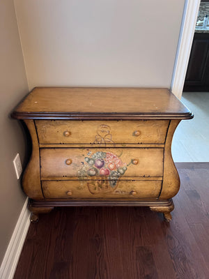 3 Drawer Painted Tub Chest