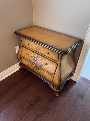 3 Drawer Painted Tub Chest