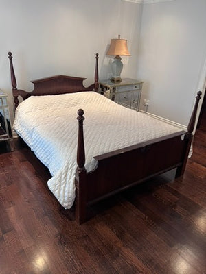 Vintage Strathroy Furniture Queen Bed