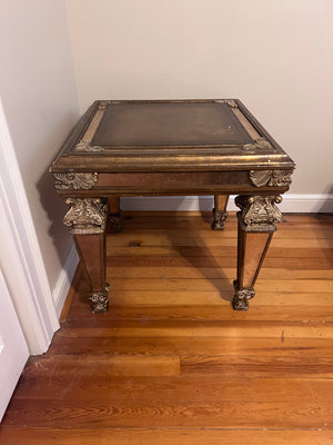 Antique Inlaid Side Table