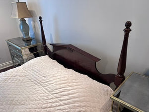 Vintage Strathroy Furniture Queen Bed