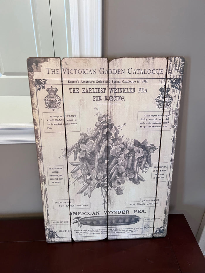 the victorian garden catalogue wall art