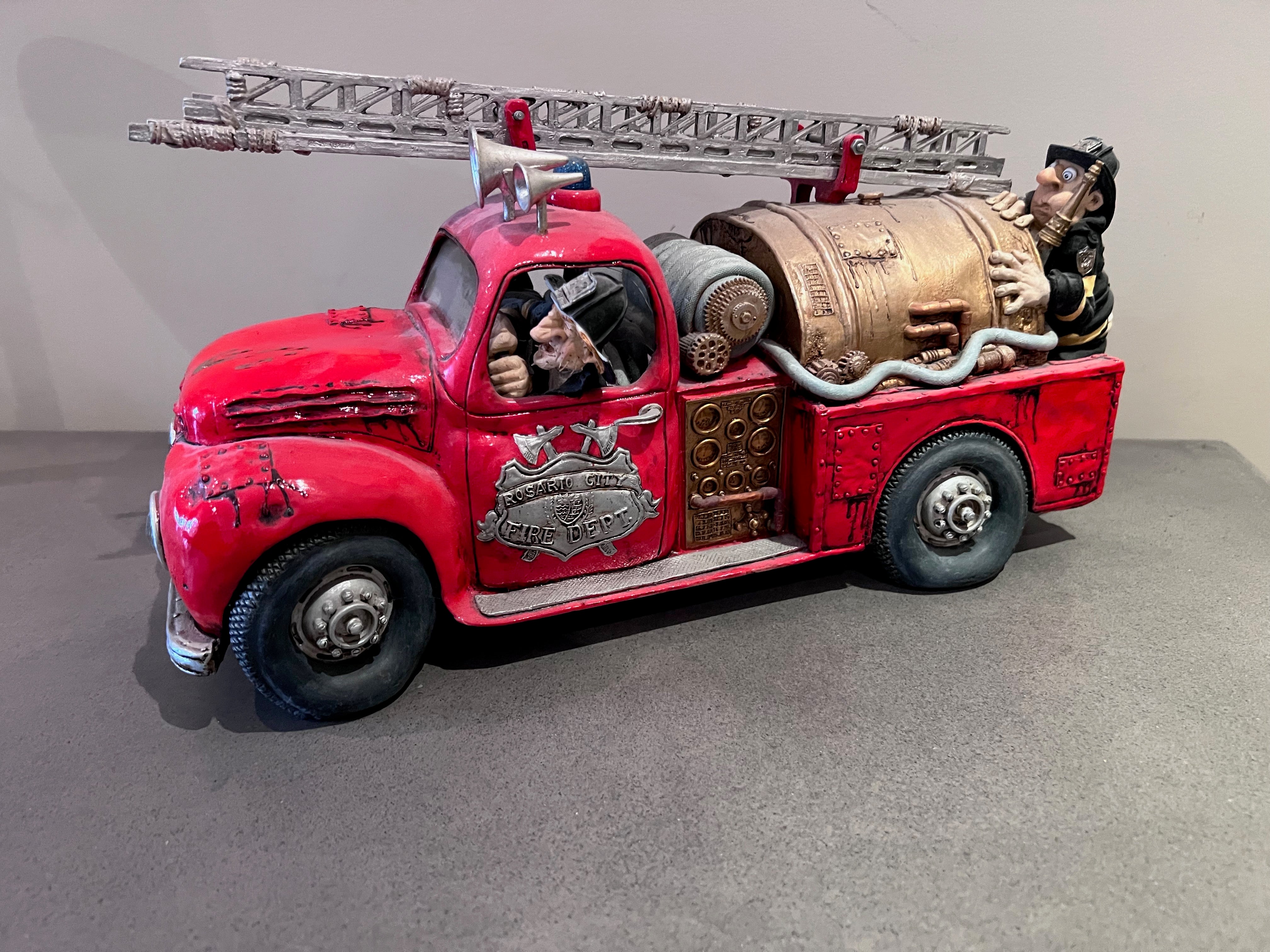 The Comic Art of Guillermo Forchino FO85040, Fire Engine – Sell My