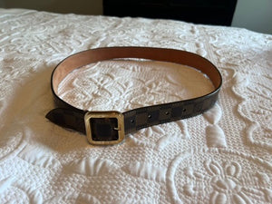 Women's LOUIS VUITTON  Tresor Damier Ebene Belt Brown