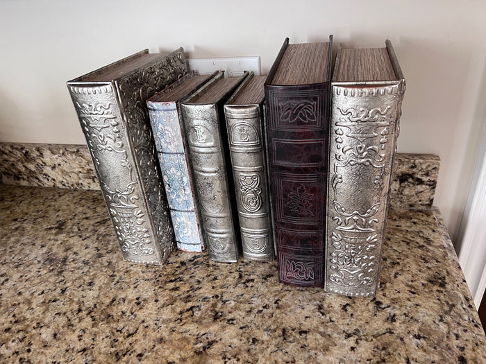 Urban Barn Lot of 6 Book Boxes