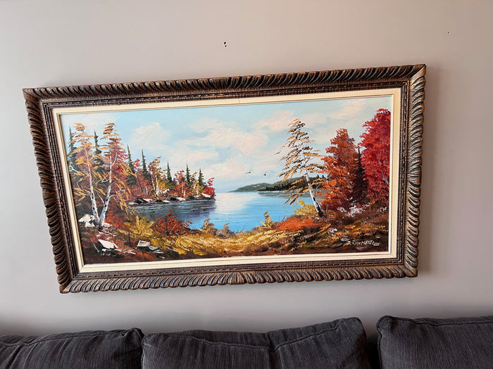 Original Oil Painting by D. Raymond