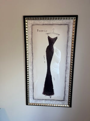 Emily Adams France Noir Dress by John-Richard