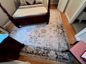 Unique Loom Sofia Collection Beige Area Rug- 9x12 ft