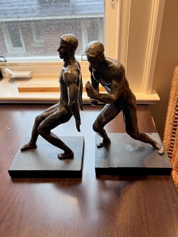 Torre & Tagus Athletic Resin Men Bookends