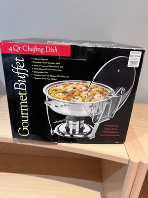 BRAND NEW Gourmet Buffet 4qt Chafing Dish