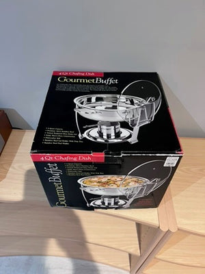 BRAND NEW Gourmet Buffet 4qt Chafing Dish