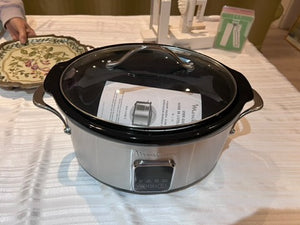 NEW Moulinex 6 Quart Digital Slow Cooker