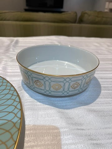 "Carlo Dal Bianco - Este" presentation plate & bowl by Fürstenberg