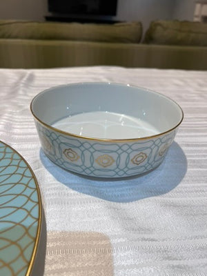 "Carlo Dal Bianco - Este" presentation plate & bowl by Fürstenberg