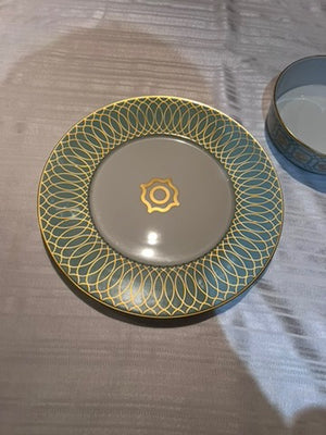 "Carlo Dal Bianco - Este" presentation plate & bowl by Fürstenberg