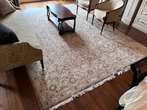 100% Wool Area Rug- 9ft x 12.25ft
