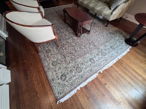 100% Wool Area Rug- 9ft x 12.25ft